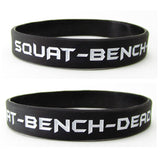 Squat, Bench, Dead Wristbands